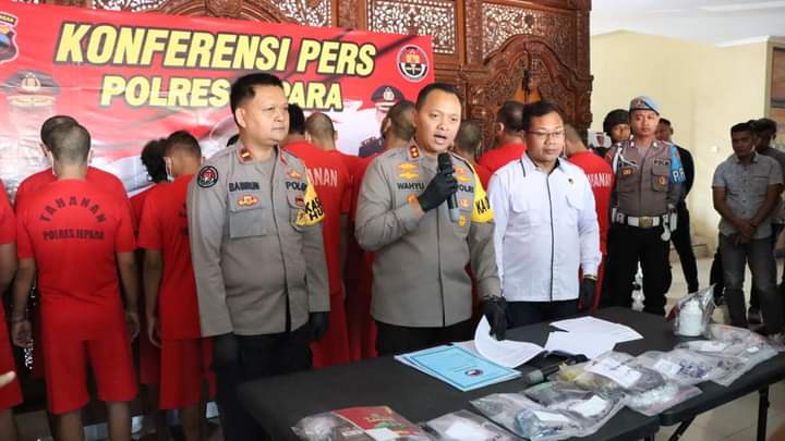Tiga Bulan Terakhir, Polres Jepara Ungkap Belasan Kasus Narkotika
