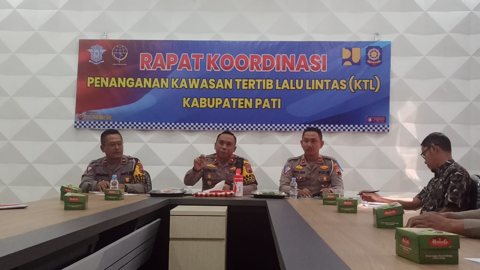 Optimalkan KTL, Kasatlantas Polres Pati Gandeng Istansi Terkait