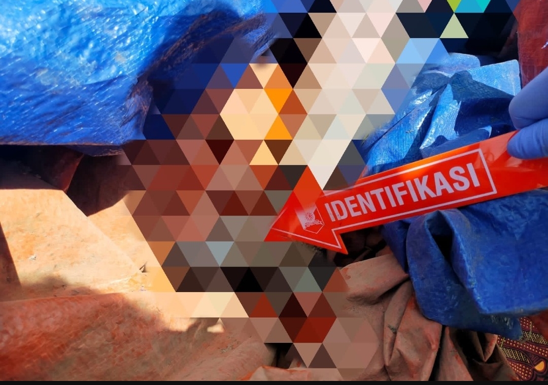 Polisi Sigap Olah TKP Penemuan Mayat