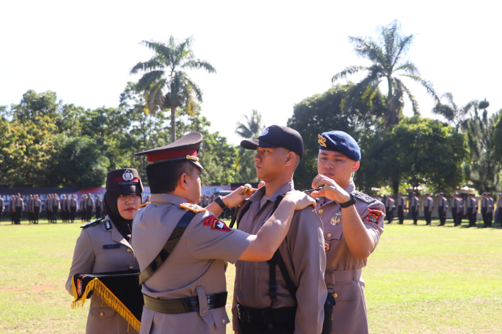 Secara Resmi Kapolda Lampung Buka Pendidikan Siswa Bintara Polri Gelombang II Tahun 2023