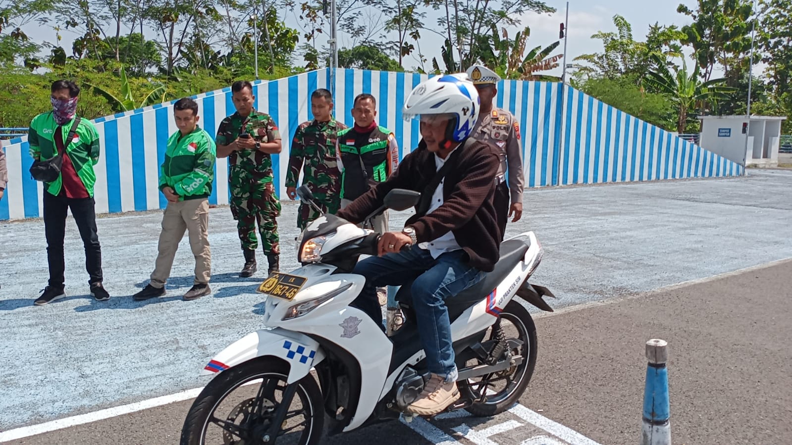 Satpas SIM Polres Blora Berlakukan Sirkuit Baru Untuk Ujian SIM C Mulai 7 Agustus 2023