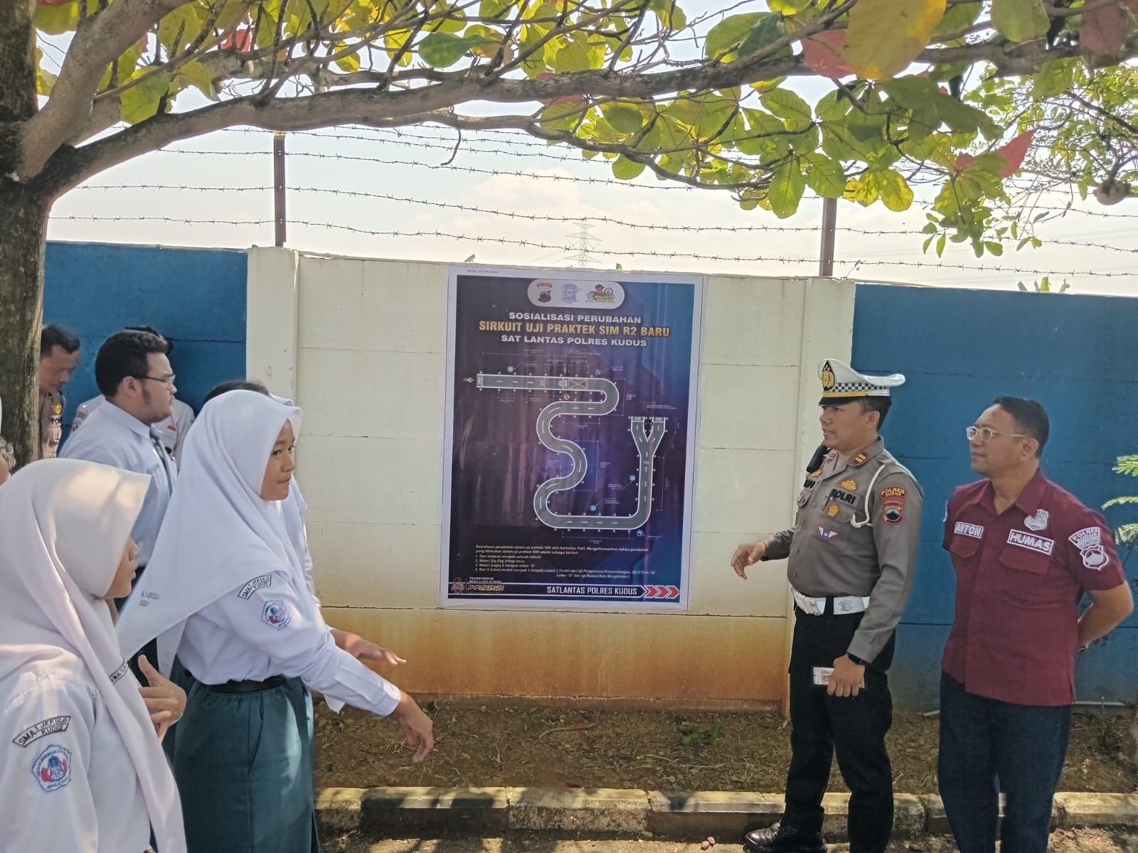 Uji Coba, Kasatlantas Kudus Sebut Sirkuit Baru