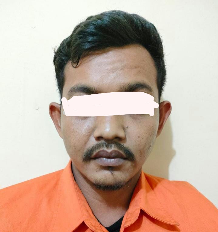 Kutut Warga Ambarawa Digelandang Polisi Akibat Tikam Teman Sendiri Saat Karaokean