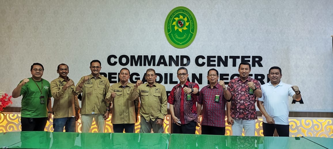 Ketua PN Tanjung Karang Audensi Dengan Awak Media