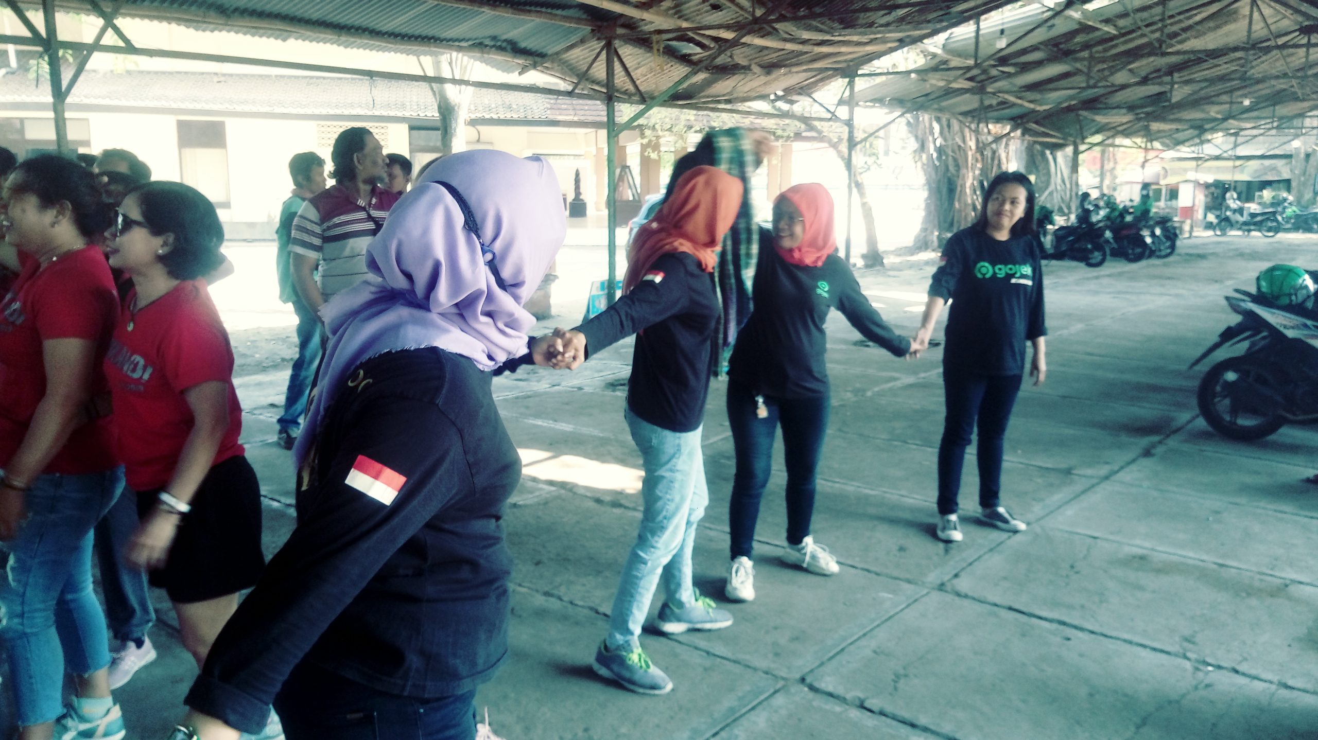 Inspiratif, Gelar Lomba 17-an Komunitas Ladies Grab Solo Turut Ramaikan HUT Kemerdekaan RI di Sriwedari