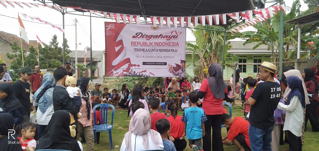Sejumlah Perlombaan Meriahkan Semarak HUT Ke-78 RI di Dusun 1C Desa Jatimulyo