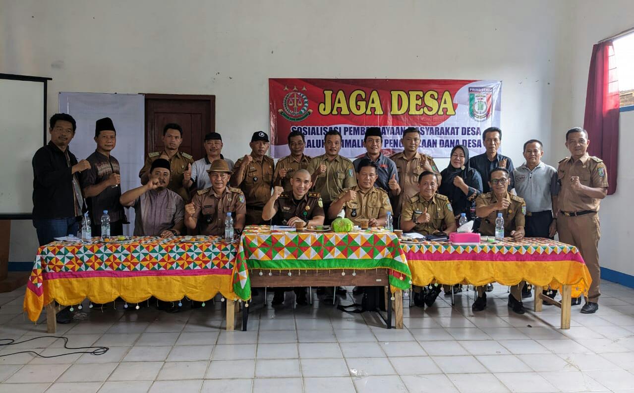Kejaksaan Negeri Pringsewu Gelar  Penyuluhan Hukum, Dalam Rangka Program Jaga Desa