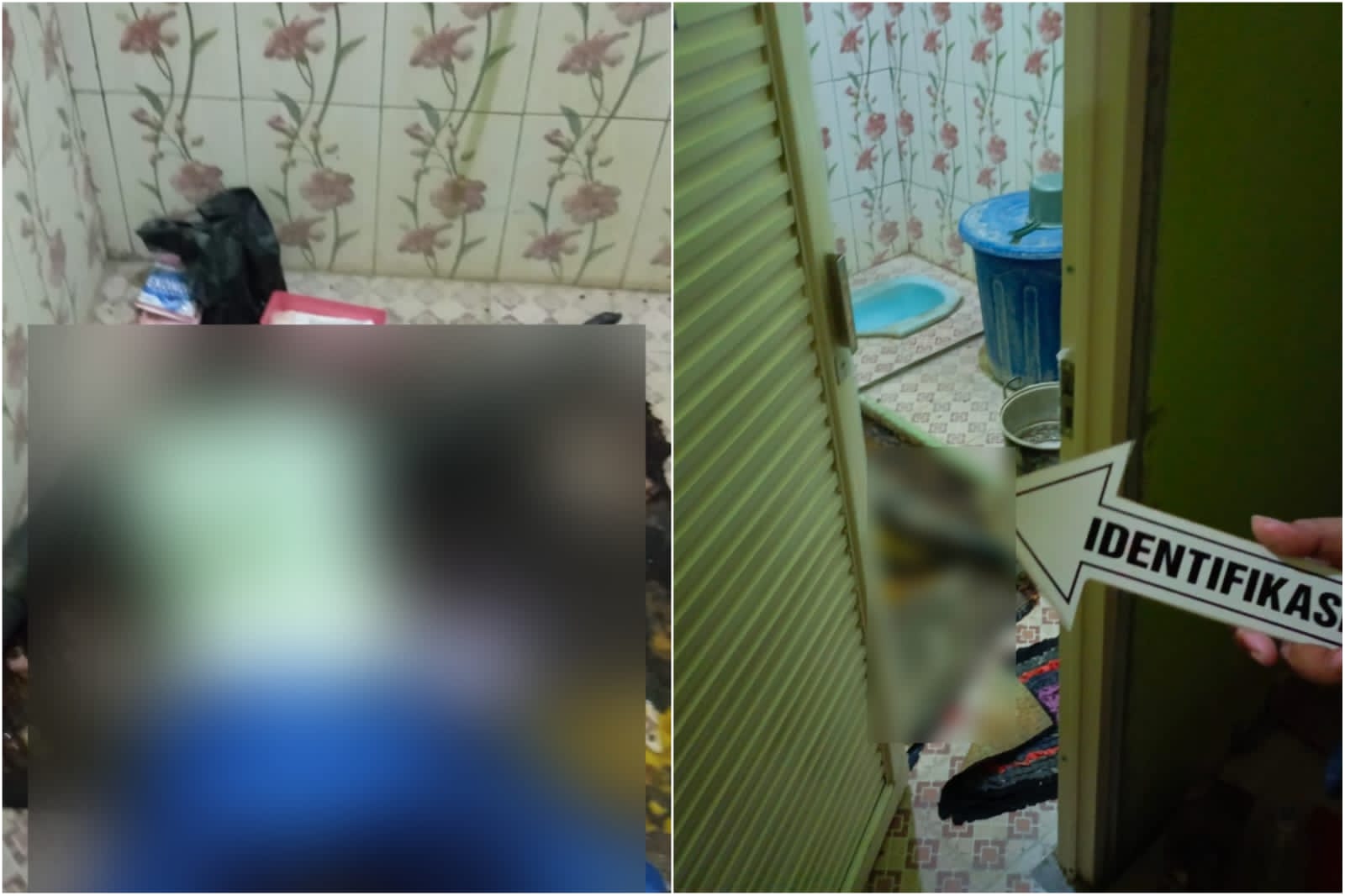 Penemuan Mayat Dikamar Mandi, Polisi Turun Olah TKP