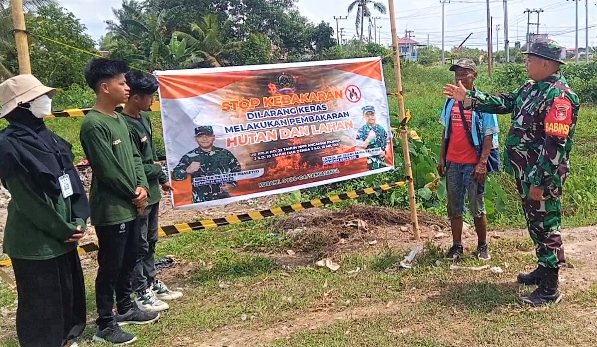 Waspada Kebakaran, Babinsa Kelurahan Sari Jaya Berikan Himbauan Kepada Warganya