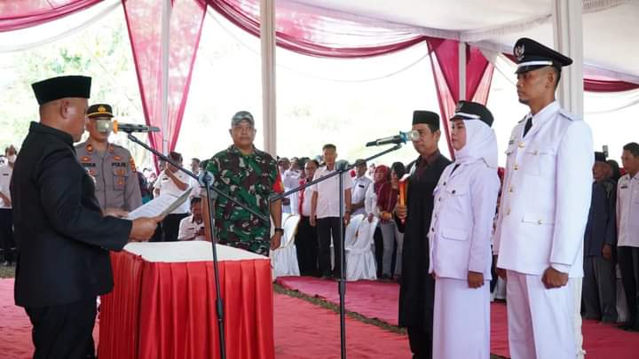Bupati Nanang Ermanto Lantik Kades Terpilih Wilayah Jatiagung
