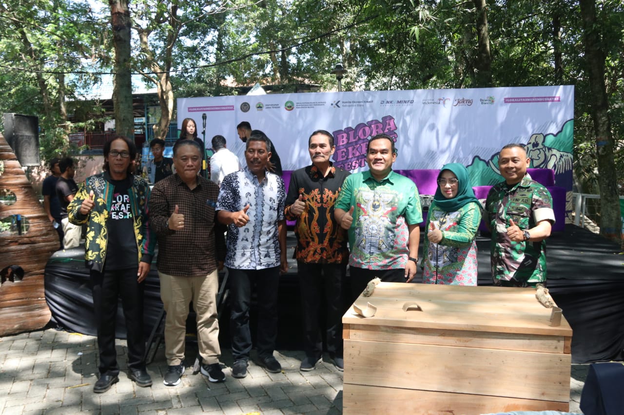 Produk Lokal Blora Ditampilkan di Festival Ekonomi Kreatif