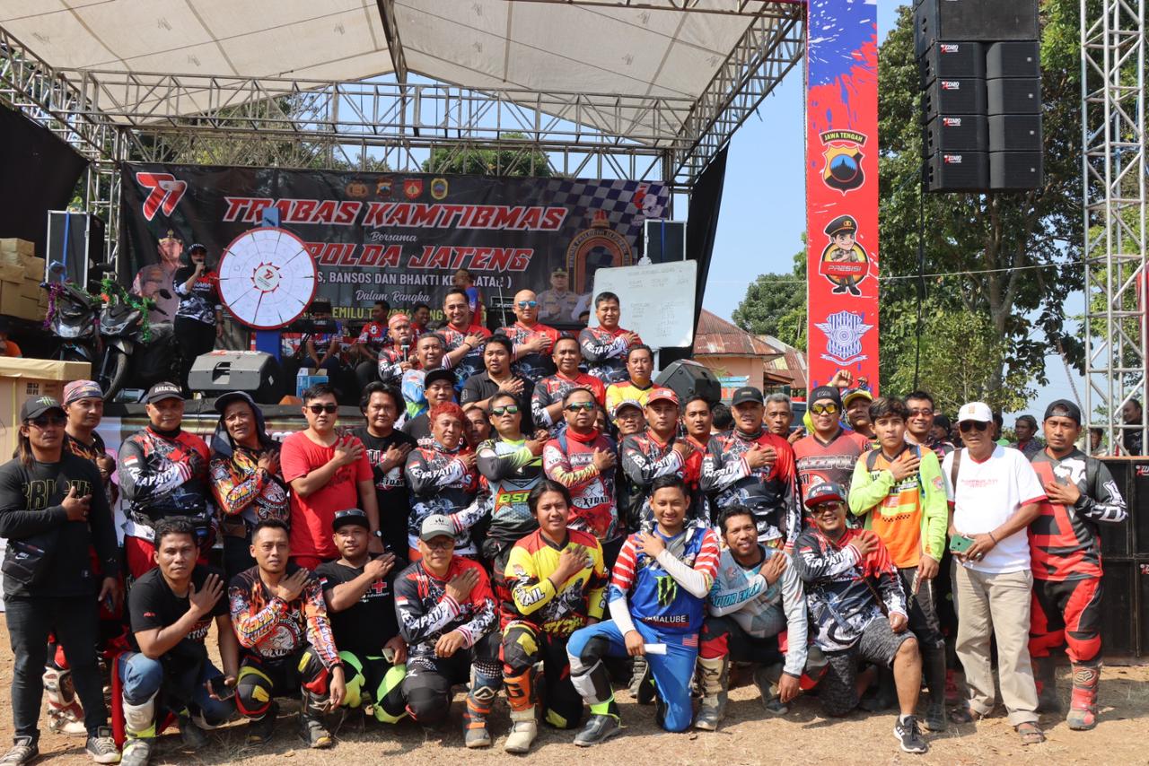 Trabas Kamtibmas Kali Ini Meriah, Kapolda Jateng Hadir