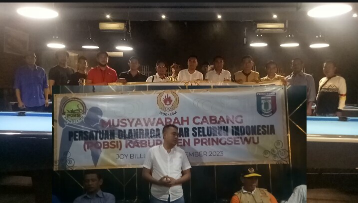 Secara Aklamasi Dewa  Nahkodai Ketua POBSI Pringsewu  