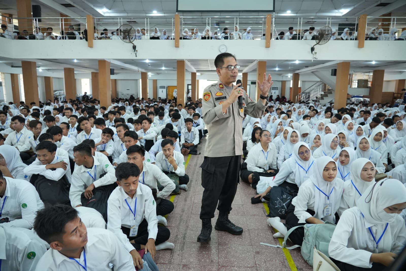 Era Globalisasi, Iptu Subkhan : Mahasiswa Dituntut Tidak Berperan