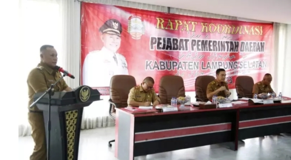 Sikapi Kondisi Peningkatan PAD Bupati Nanang Ermanto Gelar Rakor Bersam Para Pejabat