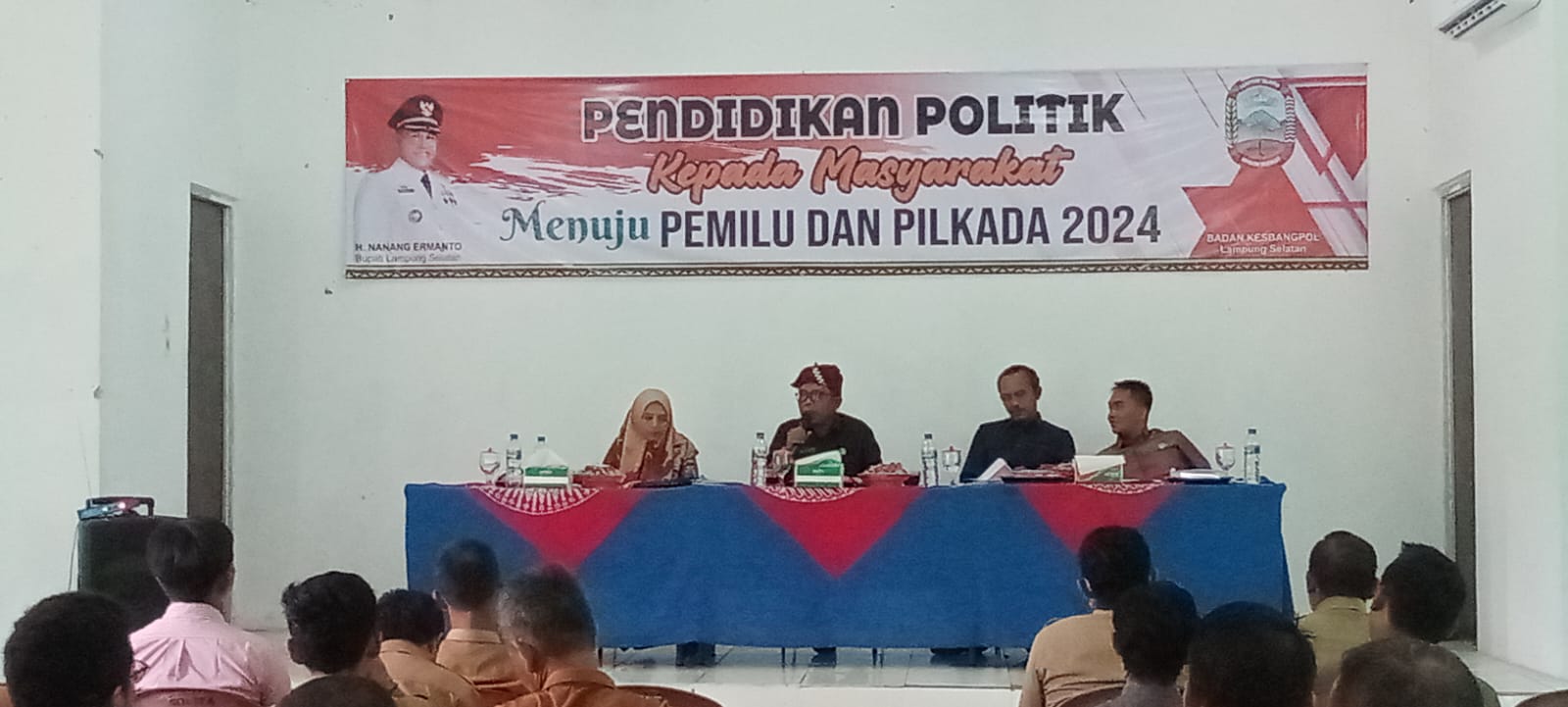 Dewan Gerindra Dwi Riyanto Jadi Narsum Dalam Kegiatan Pendidikan Politik Kepada Masyarakat