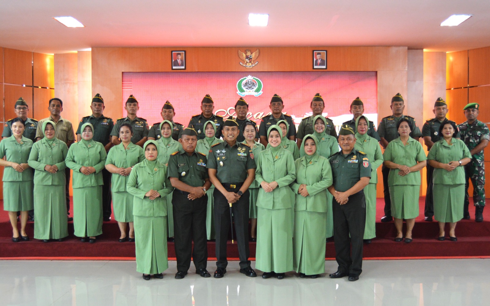 Korps Raport Pindah Satuan, Dandim 0906/Kutai Kartanegara Lepas Dua Perwiranya