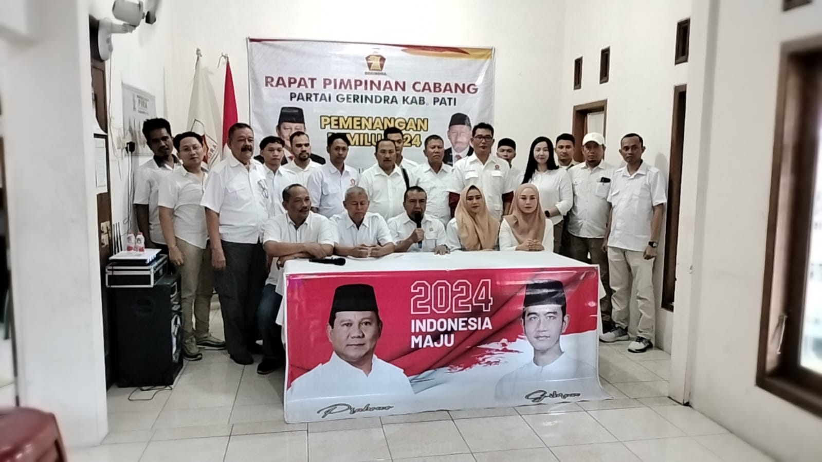 Pilpres 2024, DPC Partai Gerindra Pati Siap Menangkan Prabowo Subianto dan Gibran