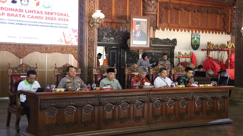 Persiapan Pesta Demokrasi, Polres Jepara Adakan Rakor Terbuka