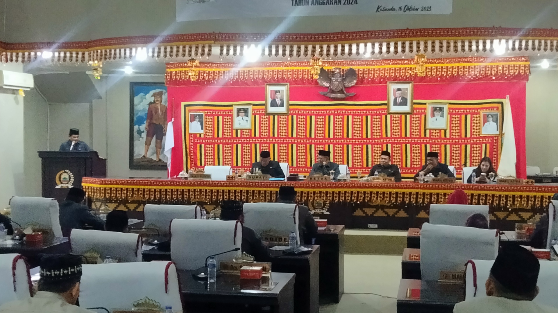 DPRD Lampung Selatan Gelar Rapat Paripurna Tentang Penyampaian Raperda Ta-2024