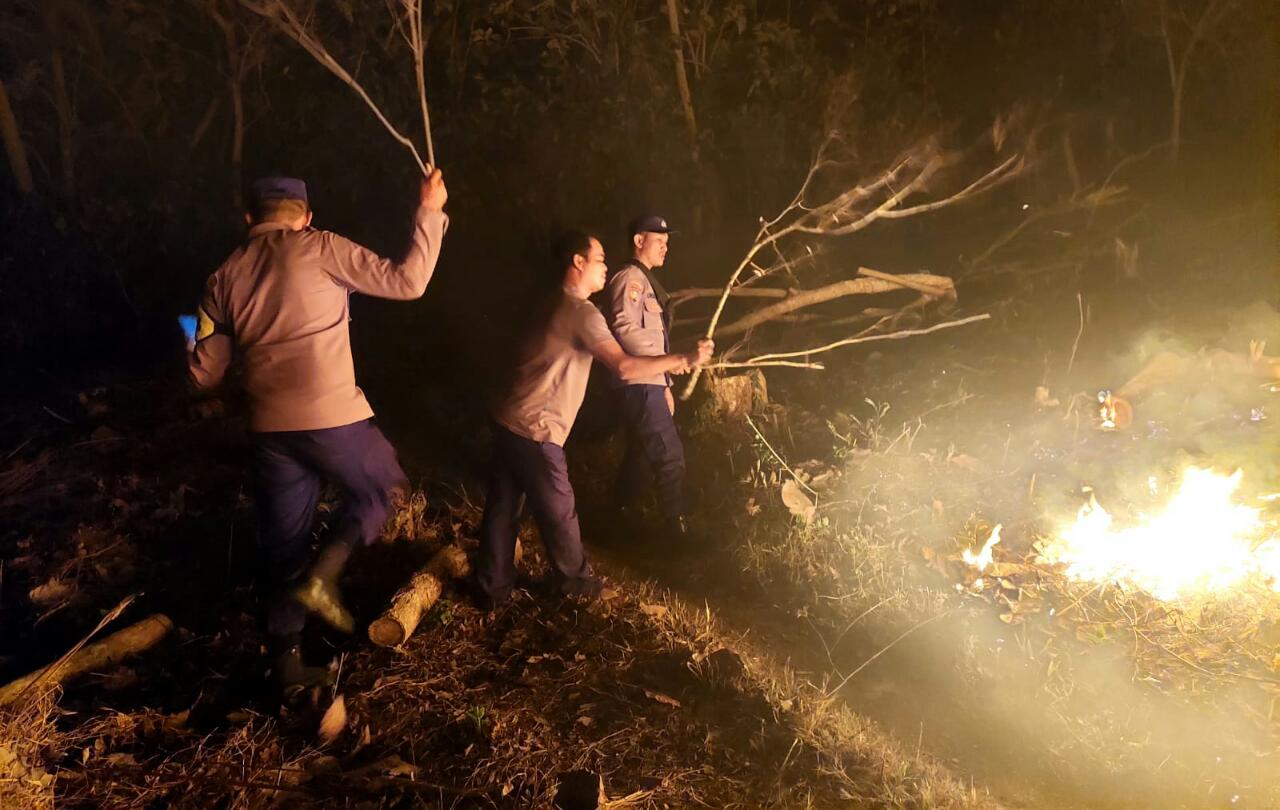 Himbau Kapolsek Pagelaran Untuk Masyarakat Jangan Main Api Dimusim Kemarau