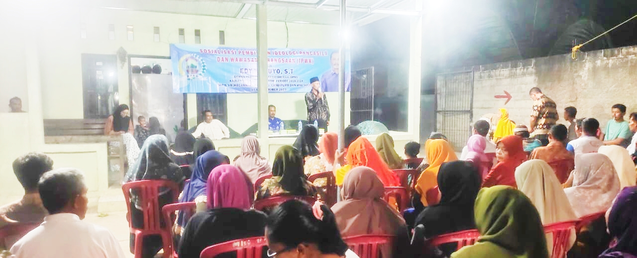 Ketua Komisi II DPRD Lamsel Edi Waluyo Kembali Sosialisasikan IPWK