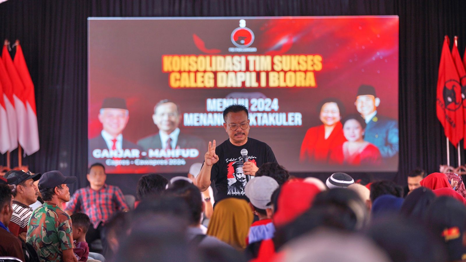 PDIP Targetkan Menang Spektakuler Dengan Perolehan 22 Kursi di Blora
