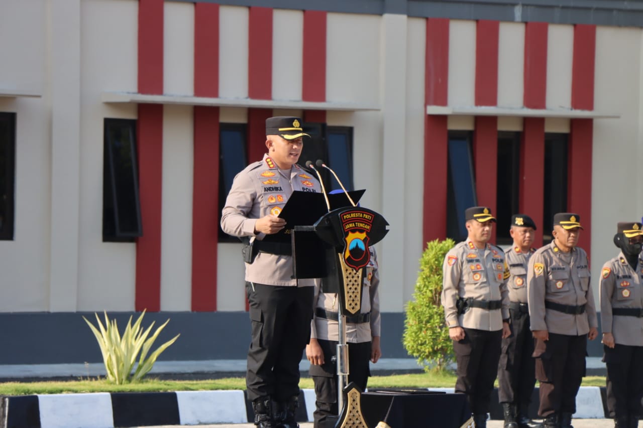 Mengusung Tema “Bersama Majukan Indonesia”, Begini Harapan Kapolresta Pati