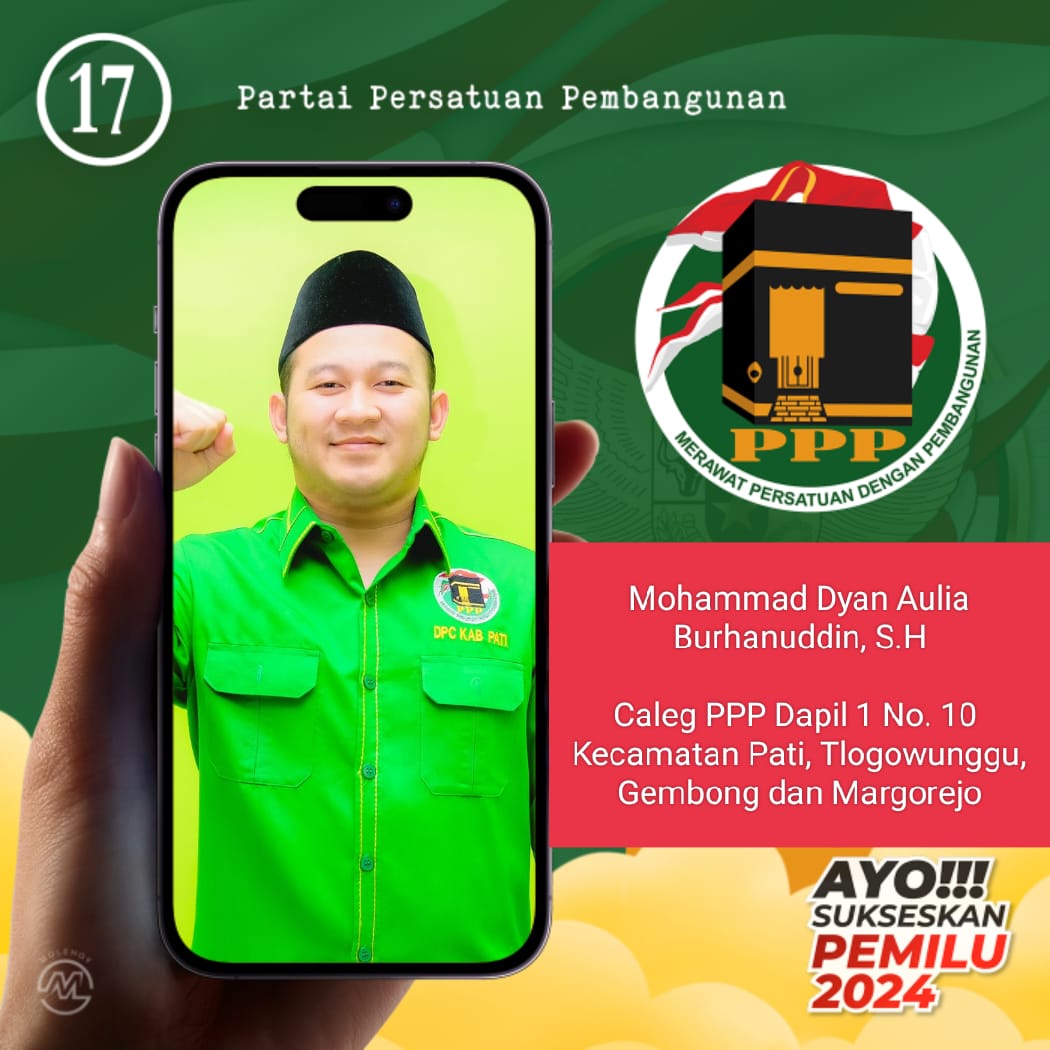 Burhan Sosok Melenial Dekat Masyarakat, Inilah Caleg PPP Dapil 1