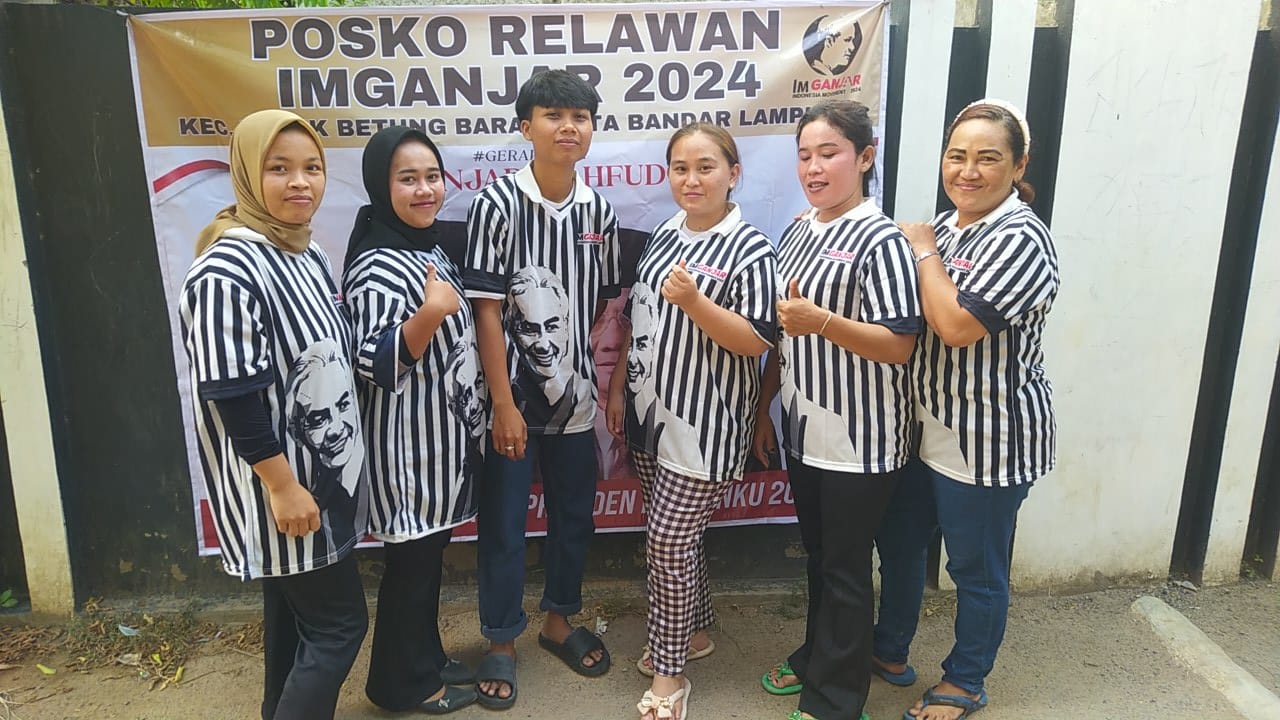 IM GANJAR Segera Bentuk Posko Relawan Hingga Tingkat RT Se-Lampung