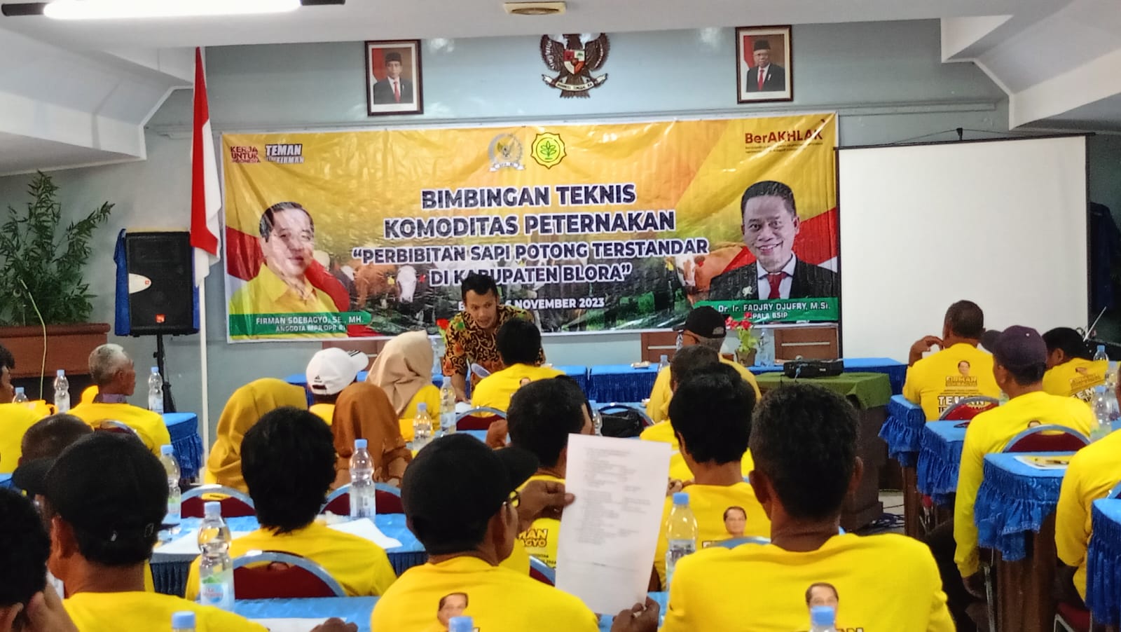 Bimtek Pembibitan Sapi Potong di Kabupaten Blora 