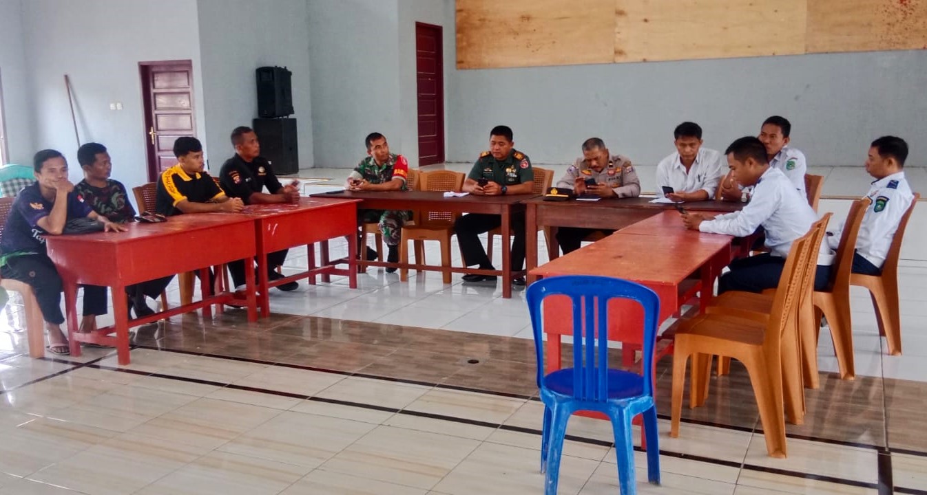 Danramil Koba Hadiri Rapat Pemantapan Dalam Rangka Pengamanan MTQ