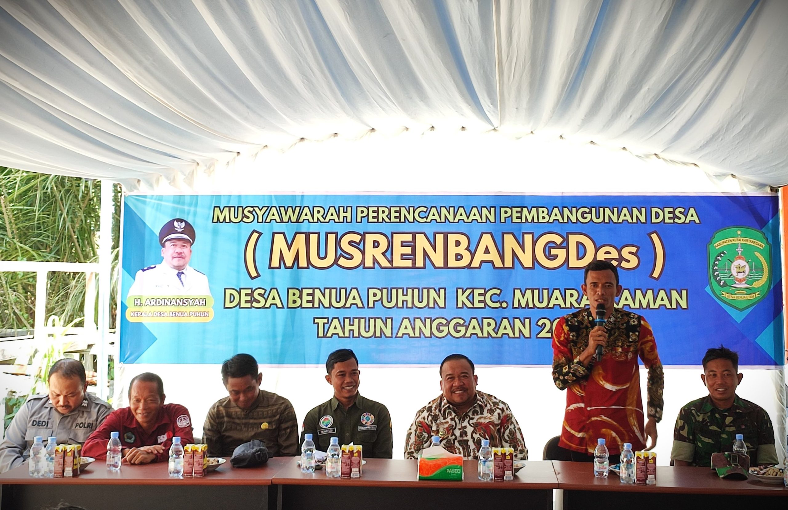 Babinsa Benua Puhun Sebut Terlaksananya Musrenbangdes Sebagai Perwujudan Pembangunan Yang Lebih Terarah