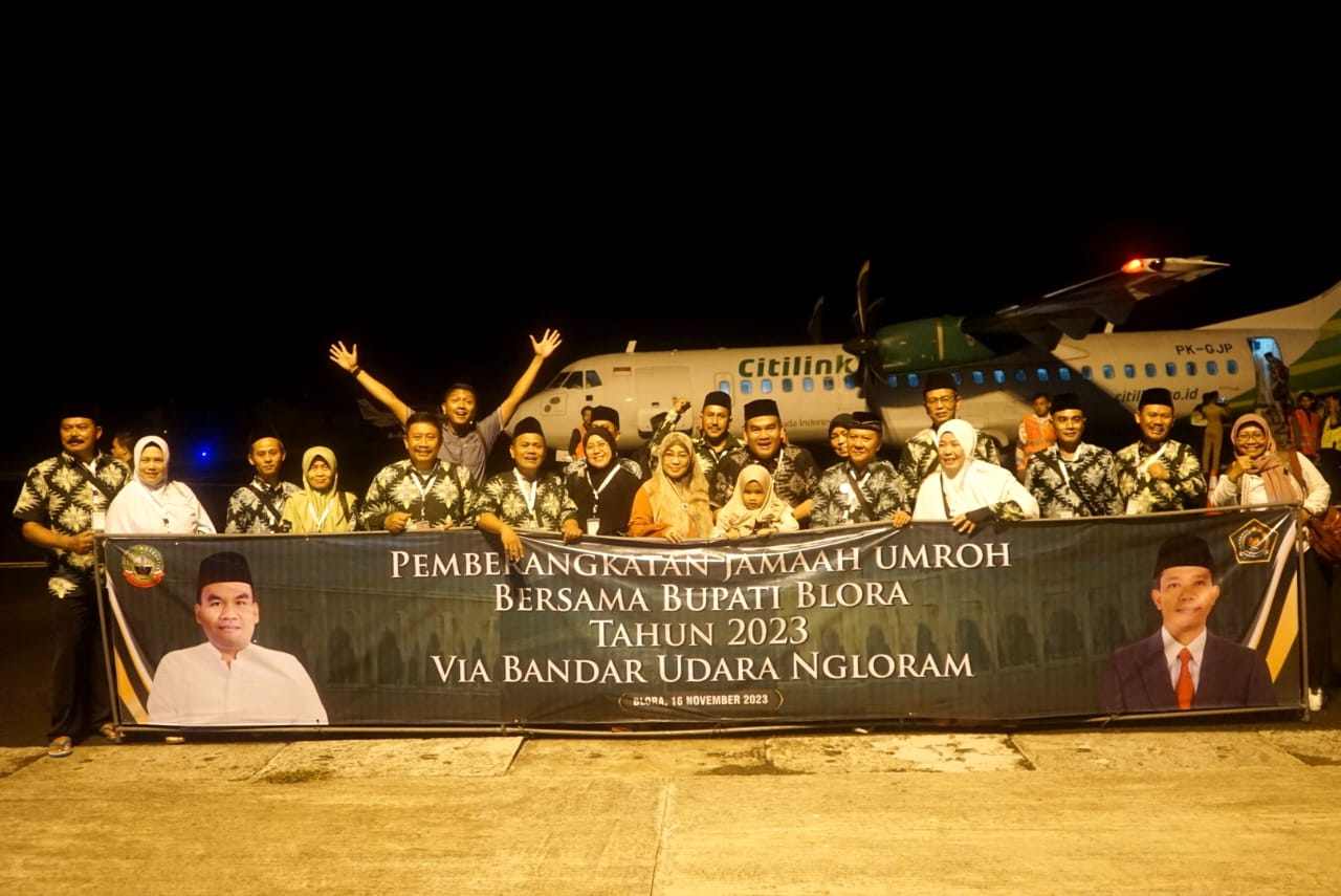 Bandara Ngloram Mulai Layani Penerbangan Feeder Umroh   