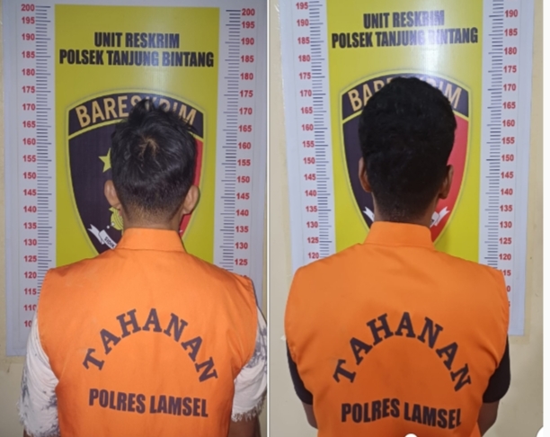 Satu tahun buron, dua pelaku curanmor akhirnya diringkus Polsek Tanjung Bintang.