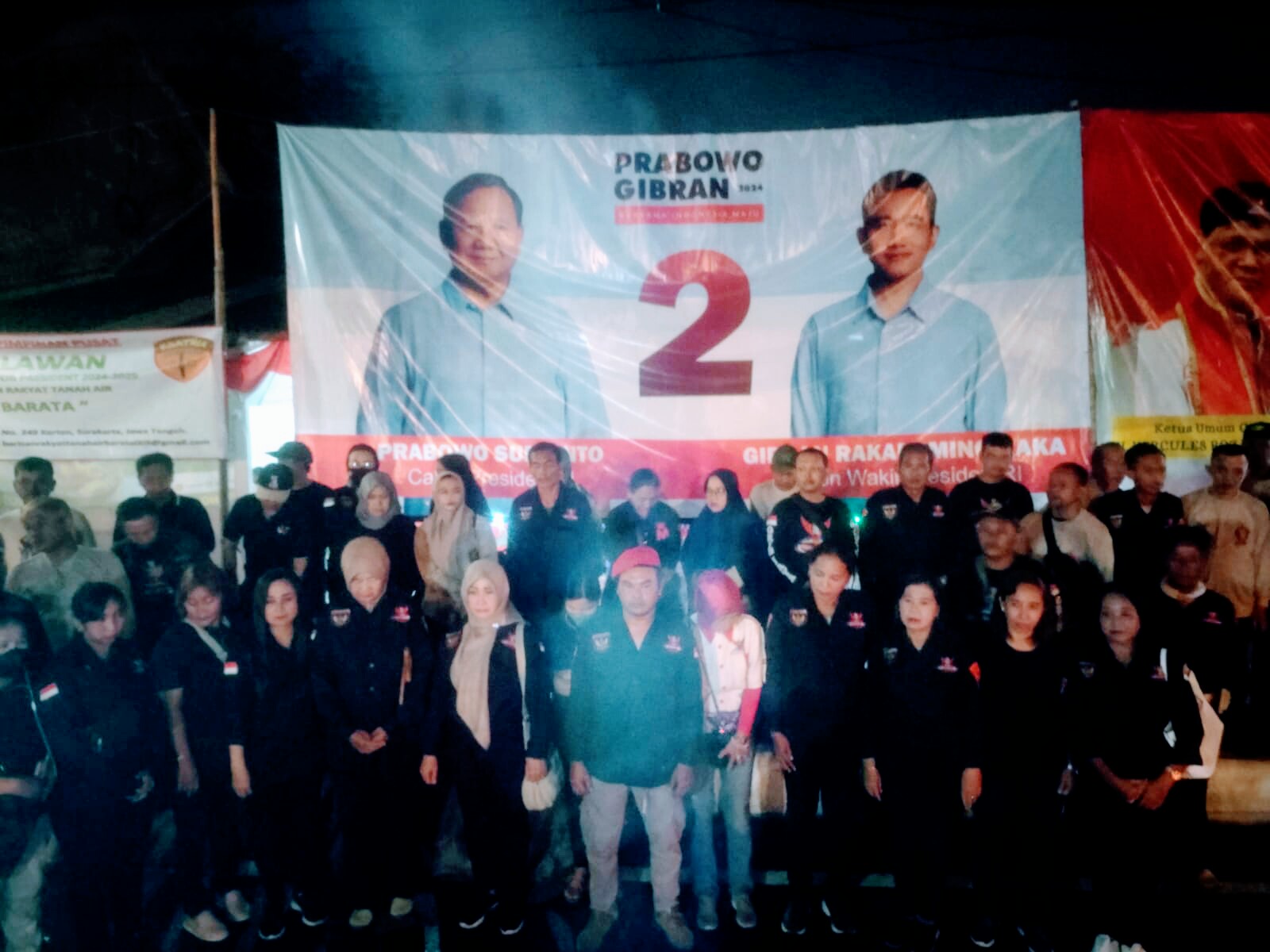 Deklarasi Dukungan, DPC GRIB Jaya Solo Optimis Prabowo-Gibran Menang Satu Putaran