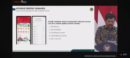 Melalui Zoom Meeting Sekda Thamrin Hadiri Penyerahan Sertifikat dan Launching Sertifikasi Elektronik Tahun 2023 