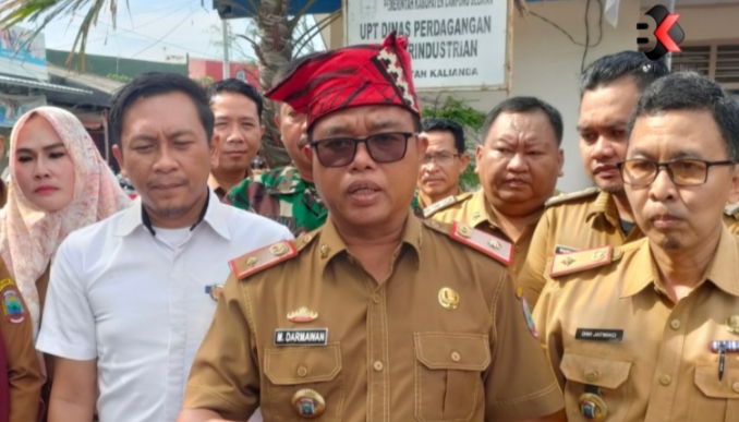 Jelang Nataru 2024 TPID Lamsel Memonev Pengecekan Harga dan Kesedian Barang Kebutuhan