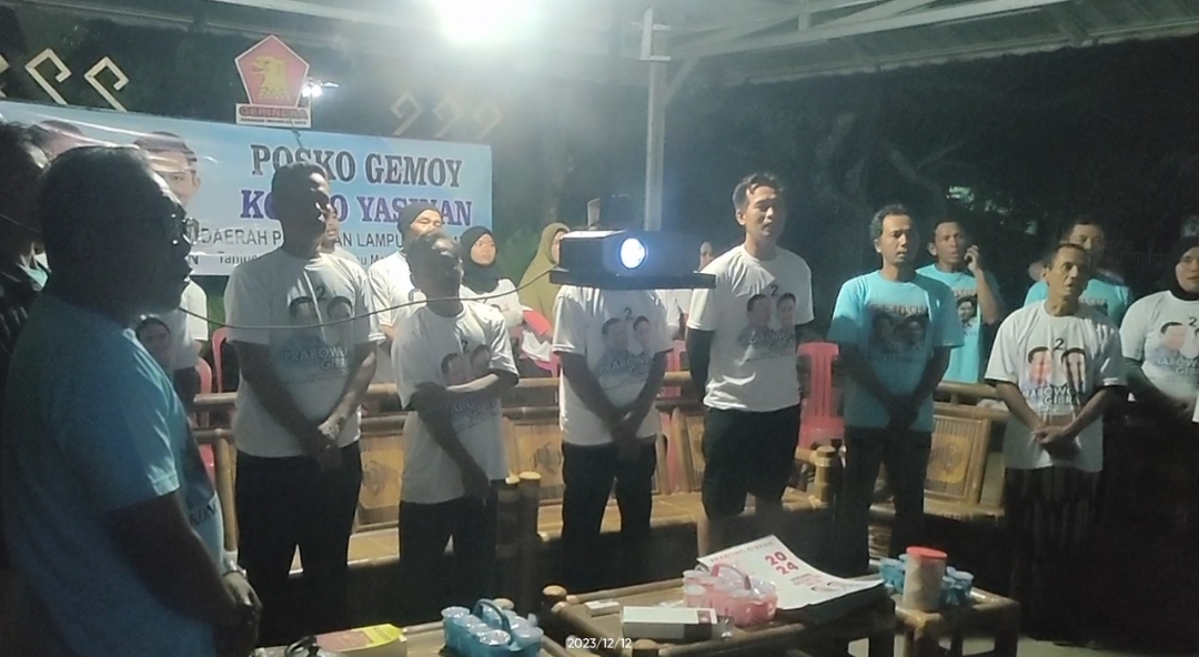 Heboh Nobar Debat Capres Bersama Gemoy Konco Yasinan