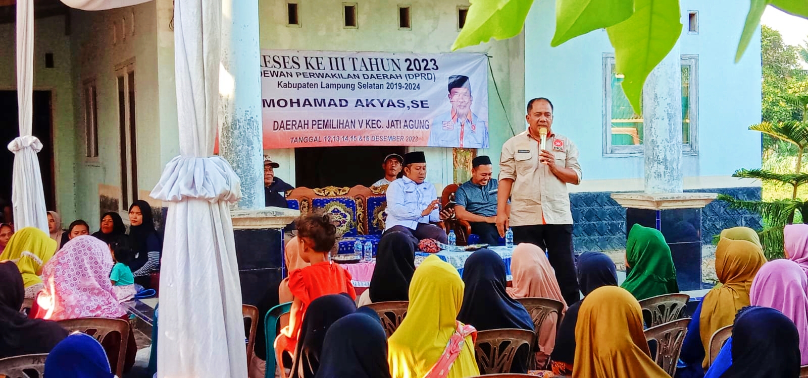 Mohamad Akyas Tampung Aspirasi dan Siap Perjuangkan Usulan Masyarakat Desa Sumber Jaya