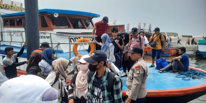 Lonjakan Wisatawan Pulau Seribu  Mulai Ramai, Dirpolairud Baharkam Polri Tinjau Muara Angke
