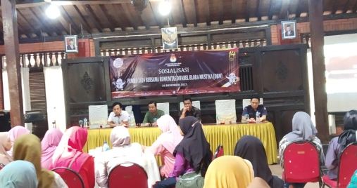 KPU Blora Lakukan Sosialisasi Pemilu Bersama DBM Blora