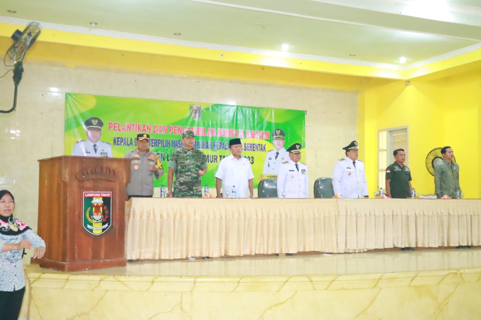 Kapolres Lampung Timur, Alhamdulillah Pilkades Lampung Timur Berjalan Aman Sampai Dengan Pelantikan