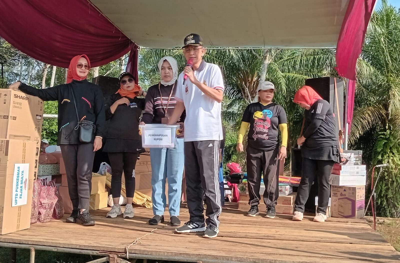 Antusias Warga Pagelaran Utara Hadiri Acara Pringsewu Menyapa 