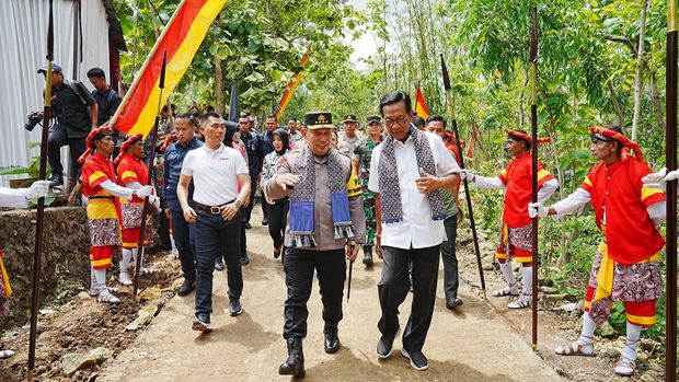 Jenderal Listyo Sigit Prabowo Resmikan Sumur Bor Polri Presisi