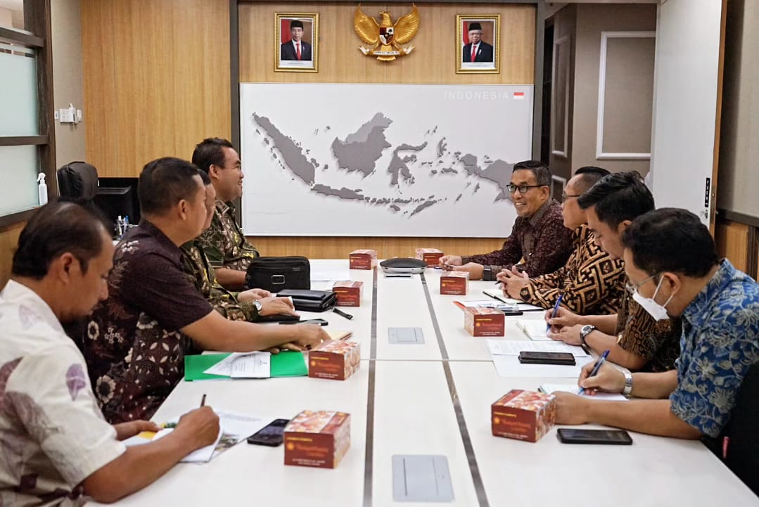 Cari Dekengan Pusat Untuk Mbangun Pasar Ngawen, Bupati Arief Datangi Kementerian Perdagangan RI 