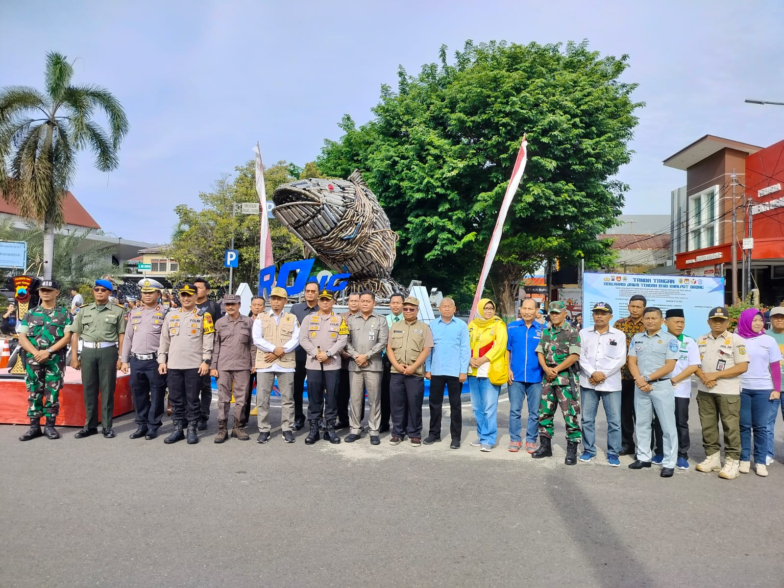 Deklarasi Jateng Zero Knalpot Brong, Kombes Pol. Andhika Bayu Adhittama sebut Utamakan Pemilu Damai 2024