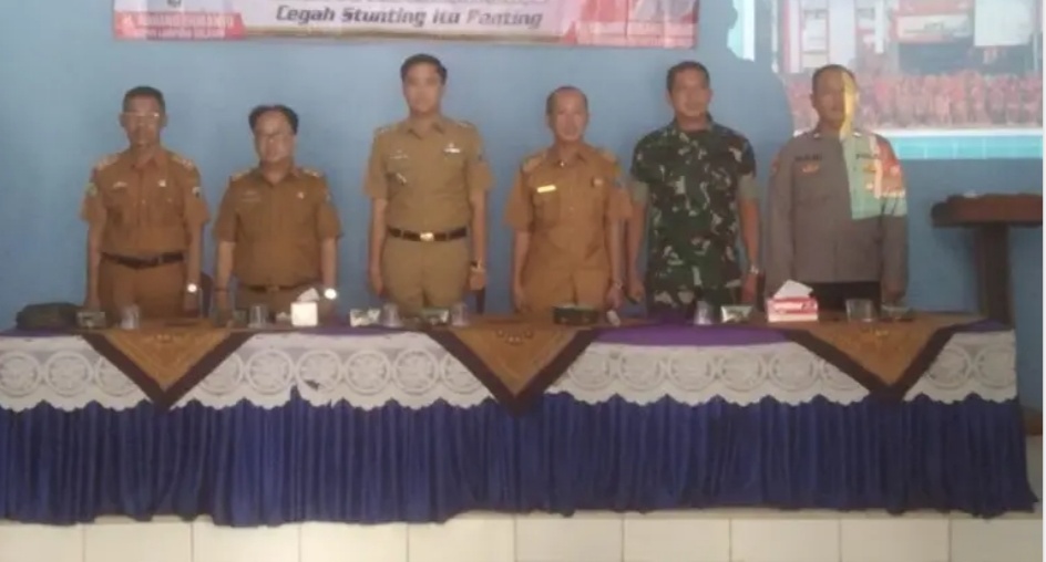 Percepat Penurunan Angka Stunting Kecamatan Jatiagung Gelar Rembug Stunting