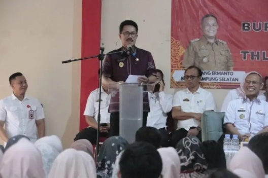 Bupati Nanang Ermanto: THLS Harus Dapat Saling Menumbuhkan Semangat Kerja