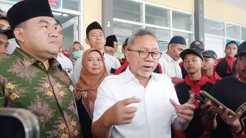 Mendag Zulkifli Hasan Kungker di Gedung Dakwah Muhammadiyah Kabupaten Blora